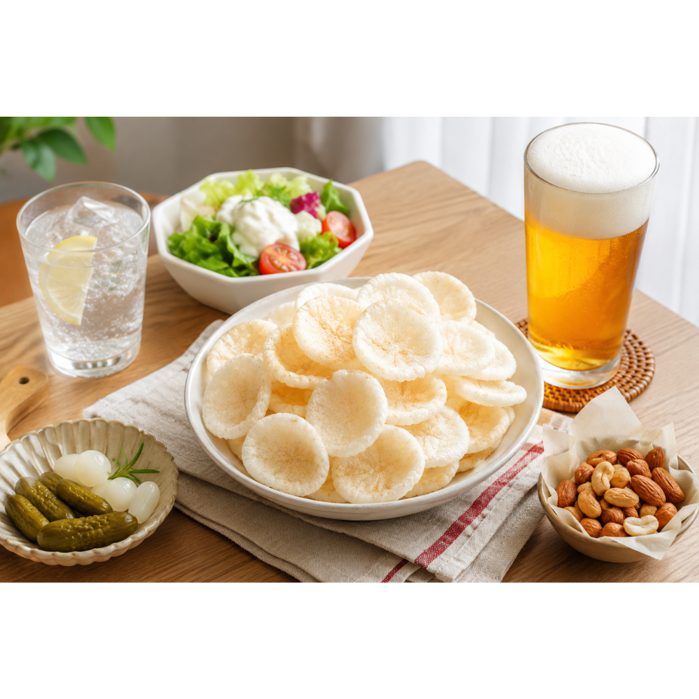 [11,000원 이상 무료배송] 갈릭새우칩 버터갈릭 새우과자 50g 1개 4