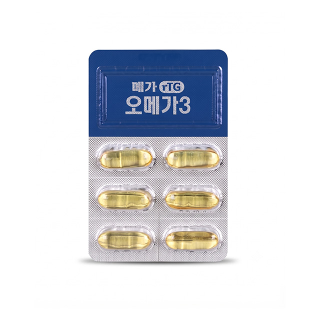 일동 메가 Rtg 오메가3 1,050mg, 60캡슐 2