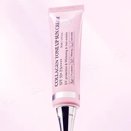 엘루자이 콜라겐 톤업 선크림, 30ml, [자외선차단 미백 주름개선 화사한 피부톤]